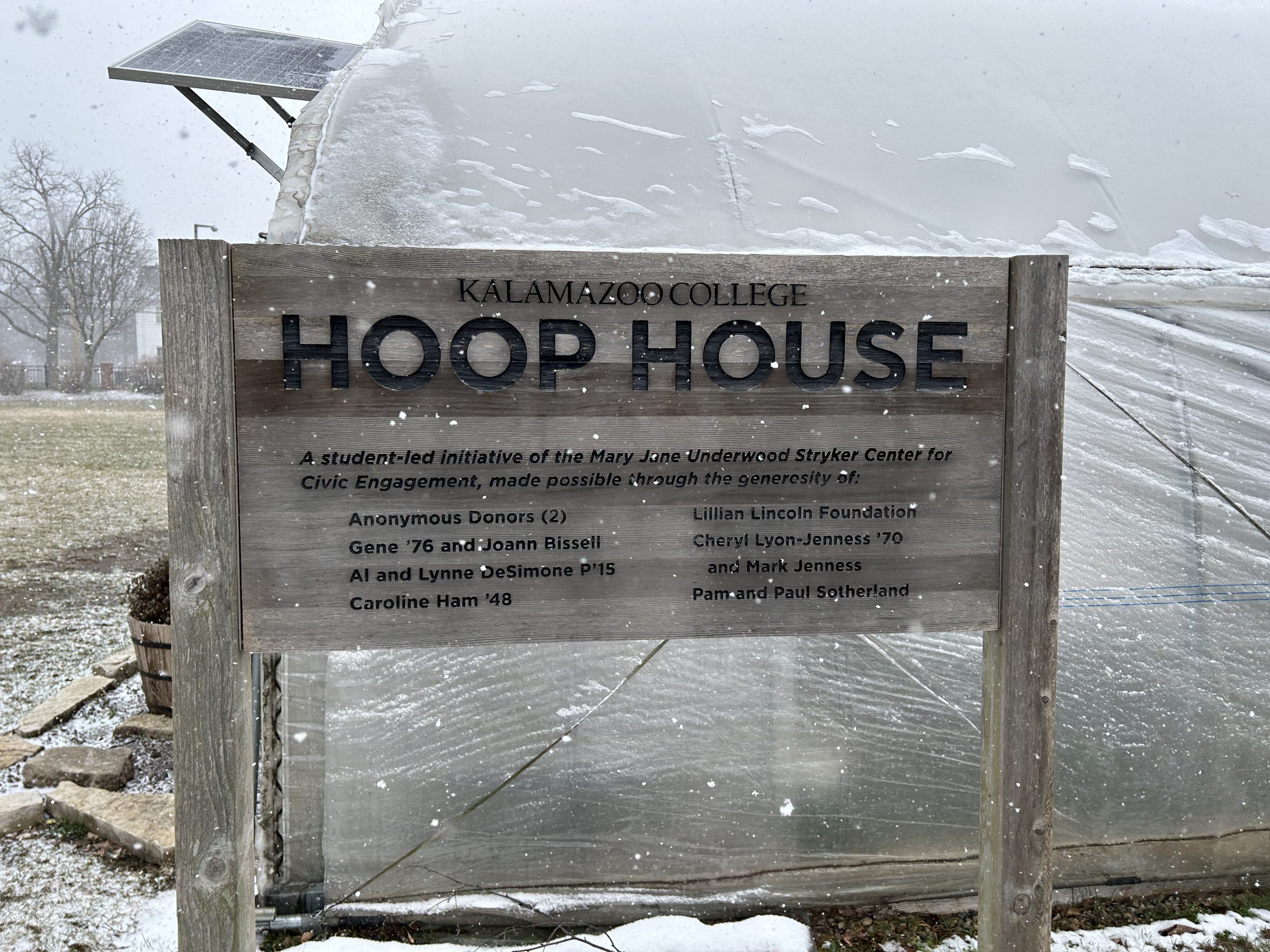 Getting Dirty: A Look Into The Hoop House